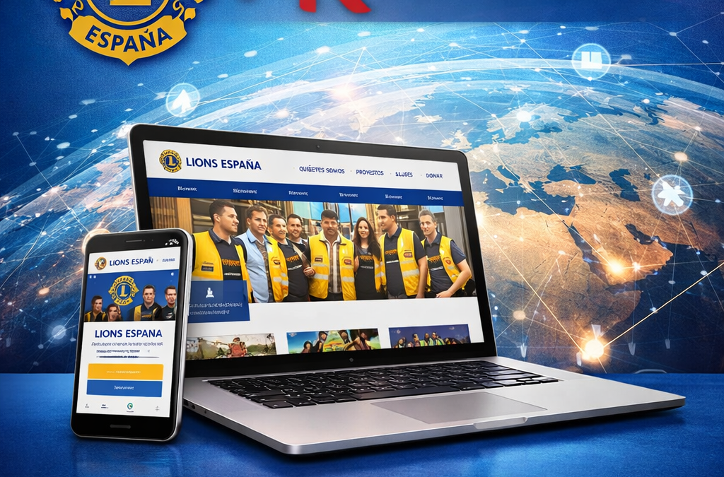 Lions España renueva su página web en colaboración con Redvolution